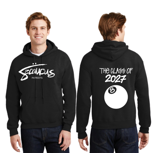 Class Of 2027 Black Unisex Hoodie Fall 2025 Fundraiser