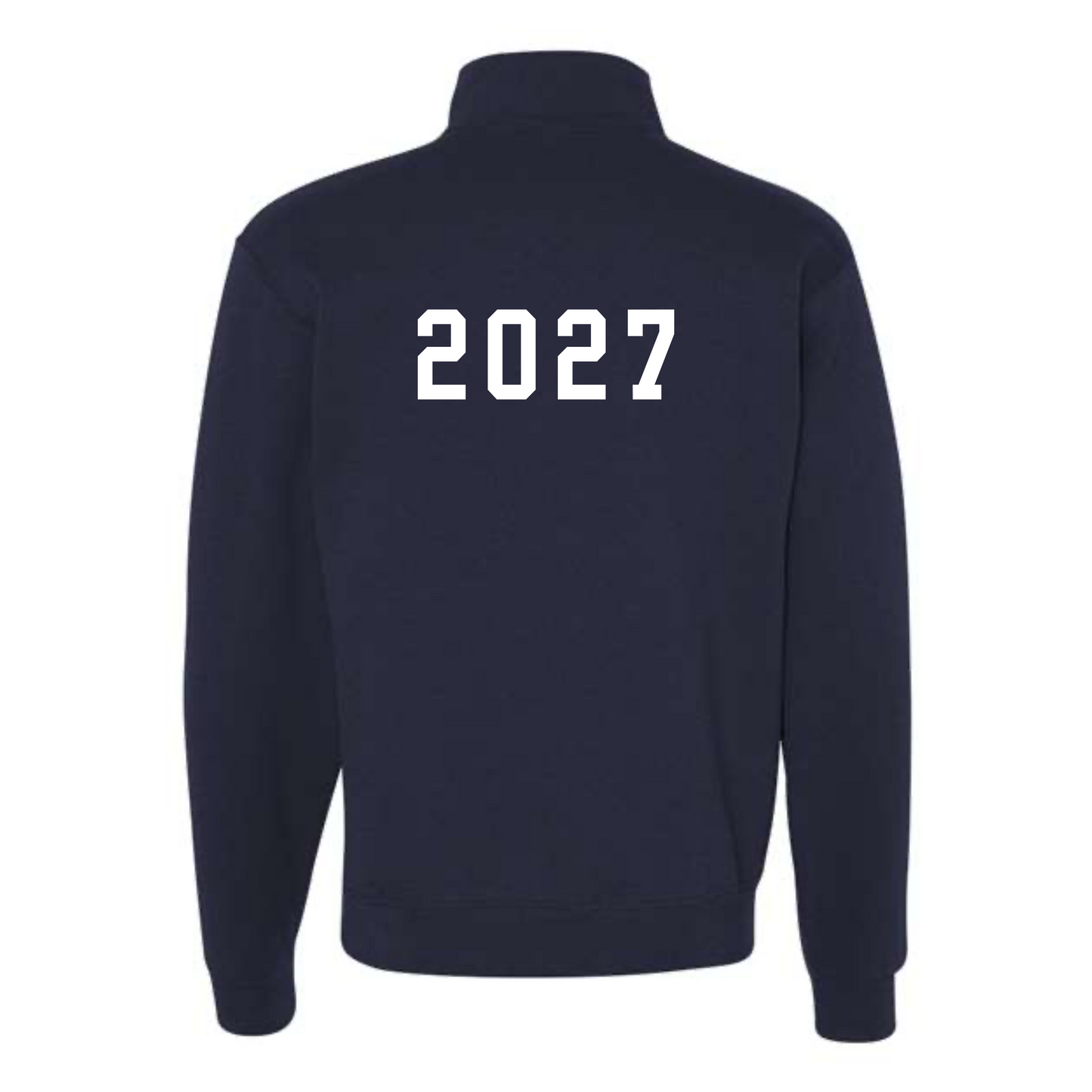 Navy Unisex Quarter-Zip Sweatshirt