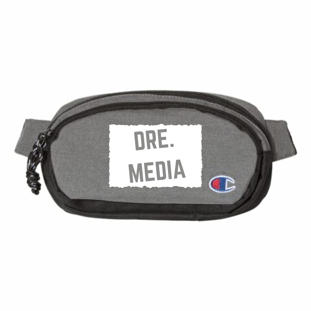 Dre.Media Season 16 Heather Gray Champion Fanny Pack