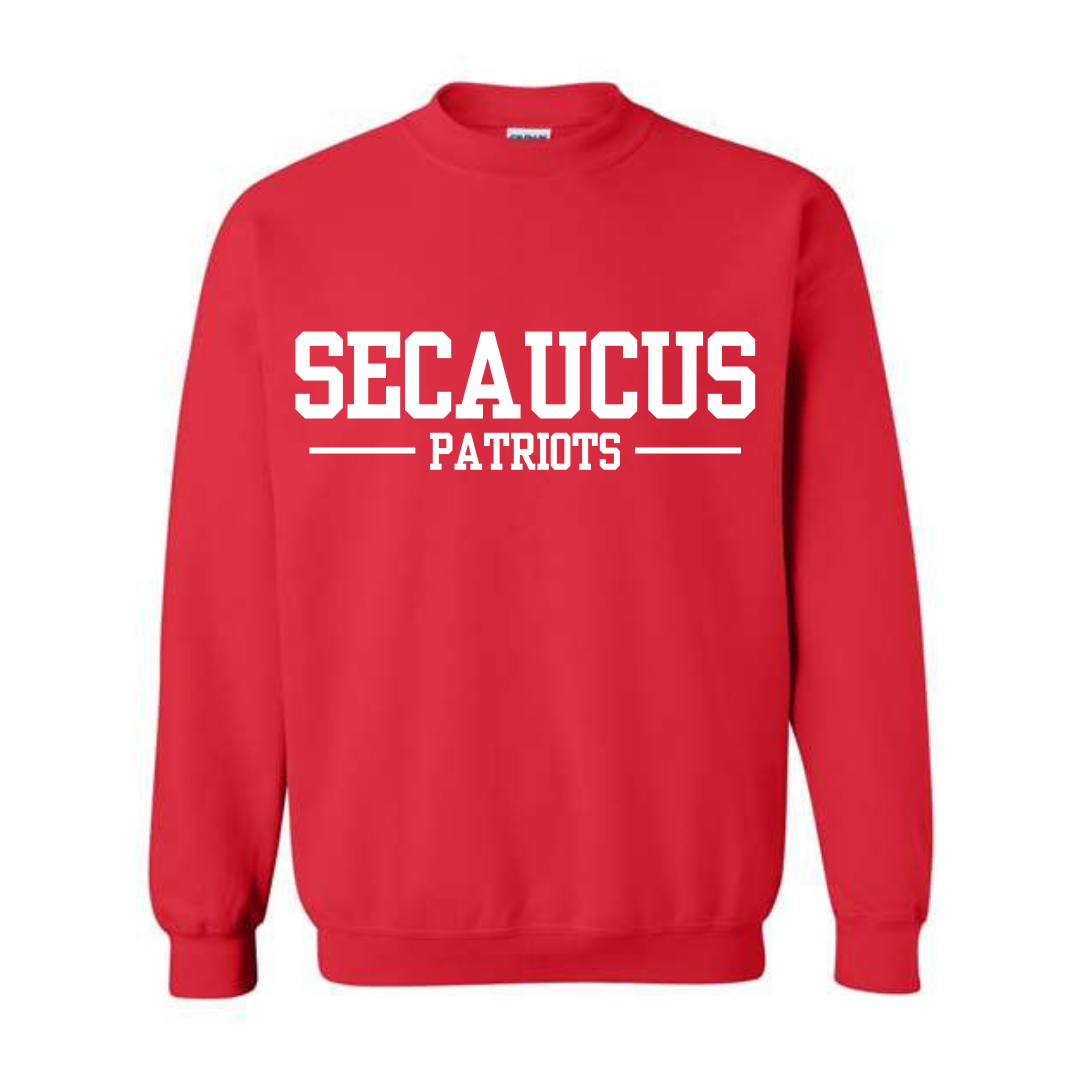 Secaucus Patriots Class of 2025 Crewneck Sweatshirt