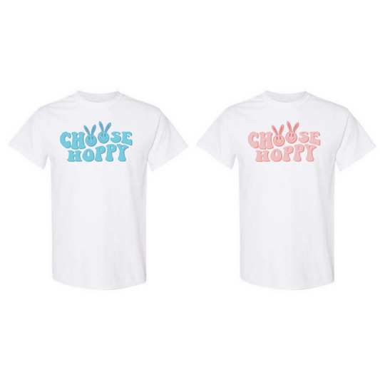 CHOOSE HOPPY KIDS T-SHIRT WHITE