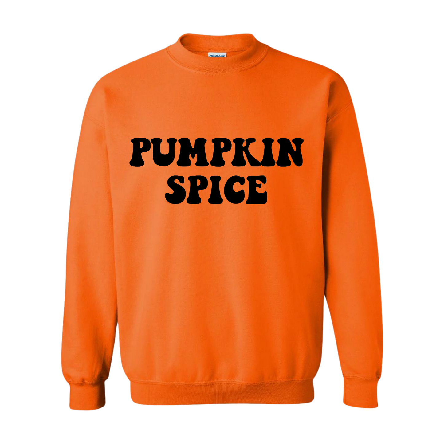 Pumpkin Spice Crewneck Orange & Black