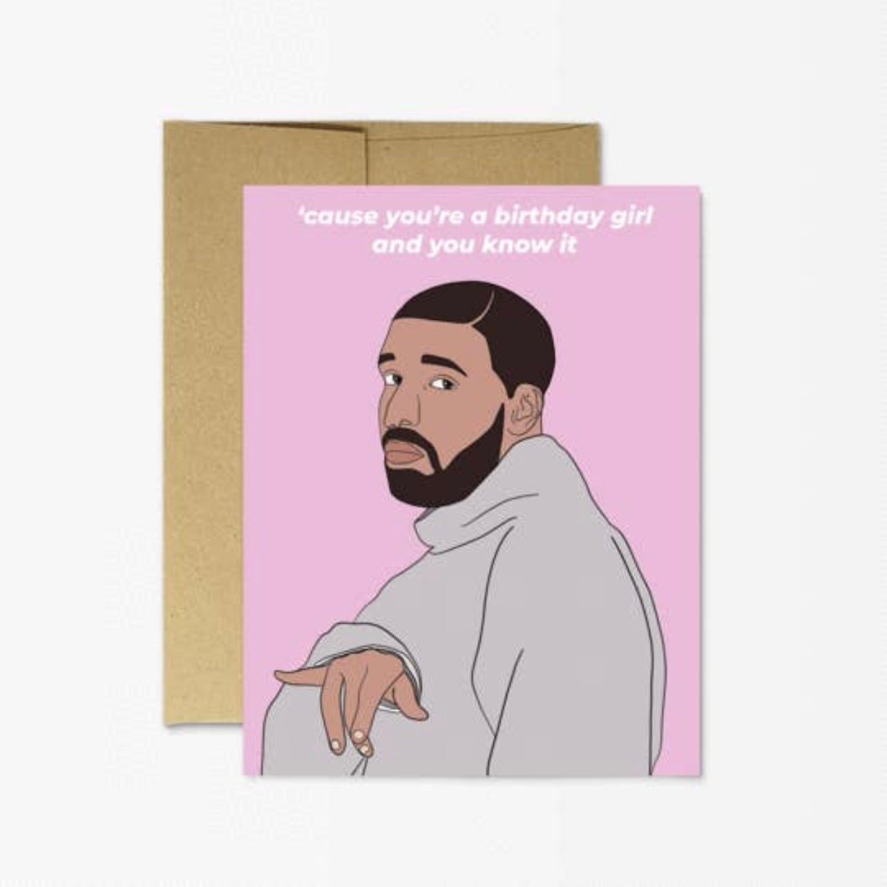 Drake Birthday Girl Card