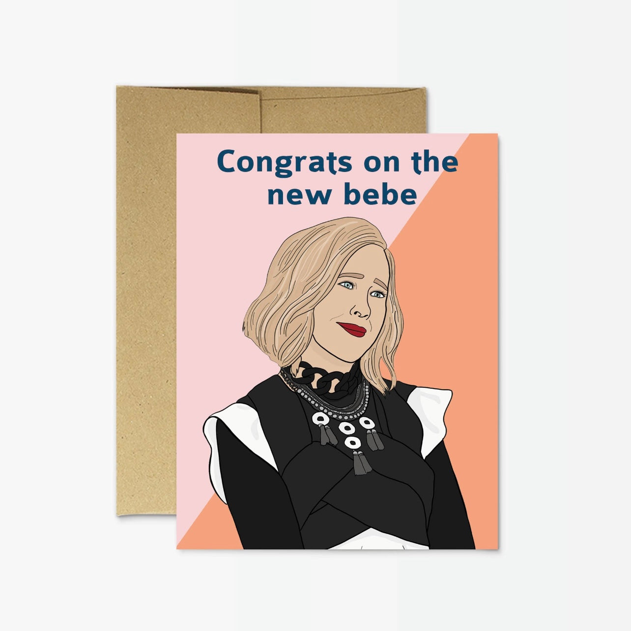 Moira Rose Bebe Card