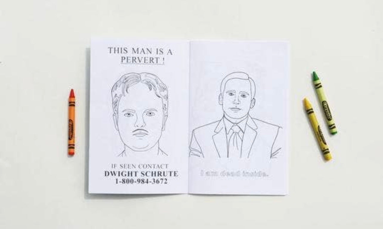 The Office Colouring Book