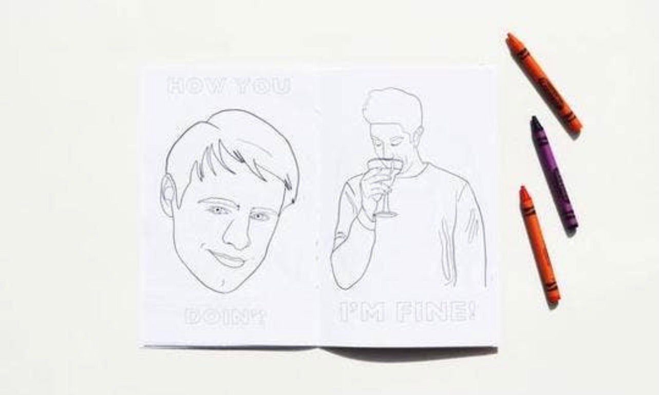 Friends Colouring Book