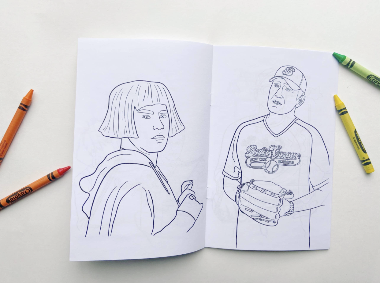 Schitt's Creek Colouring Book